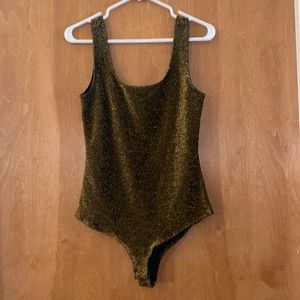 Shimmery Gold Bodysuit
